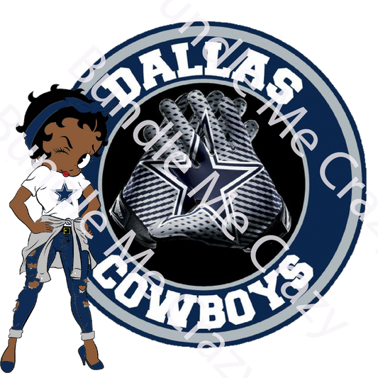 Betty Boop Does Dallas (PNG File Only)